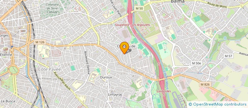 localisation de l'entreprise BLACK SHOW PRODUCTION  TOULOUSE