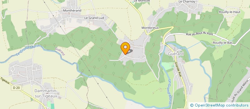 localisation de l'entreprise BLACK SQUAD EVENTS SARL  GUERARD