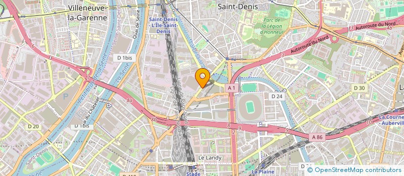 localisation de l'entreprise BLACK-STYLE FRANCE  SAINT-DENIS