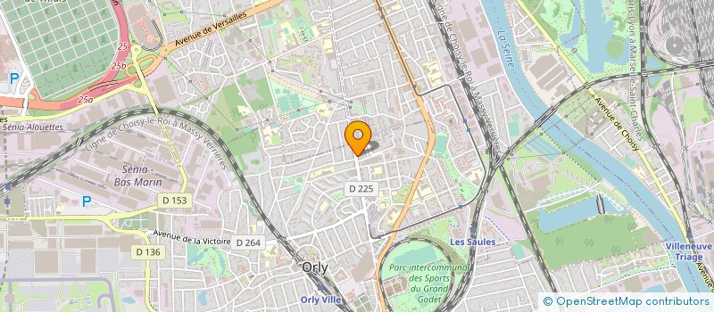 localisation de l'entreprise BLACK SWAN INSTITUT  ORLY