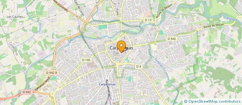 localisation de l'entreprise BLACK SWAN TECHNOLOGIE  CARPENTRAS