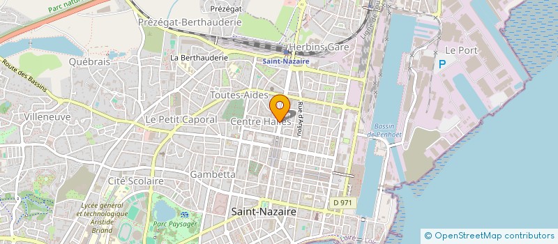 localisation de l'entreprise BLACK TROMBONE  SAINT-NAZAIRE