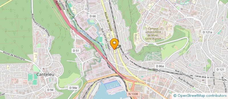 localisation de l'entreprise BLACK UNIT  DEVILLE-LES-ROUEN