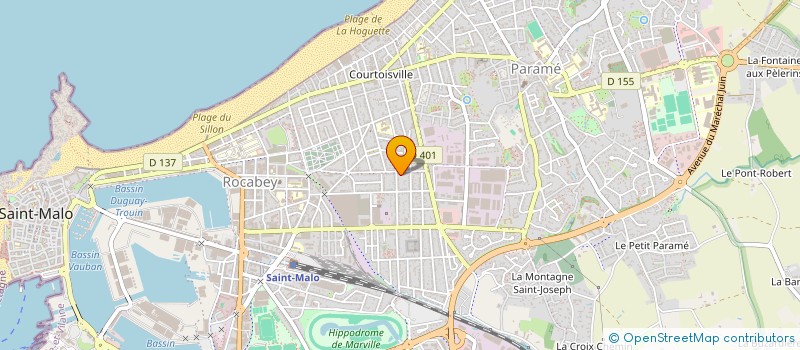 localisation de l'entreprise BLACK WHALE PICTURES  SAINT-MALO