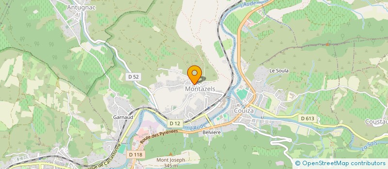 localisation de l'entreprise BLACK & WHITE PICTURES  MONTAZELS