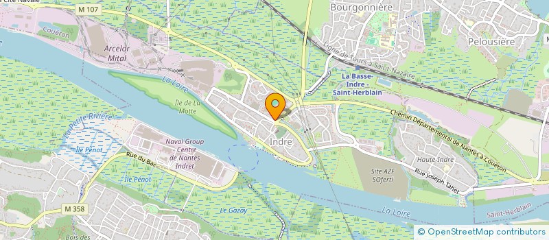 localisation de l'entreprise BLACK WIDOWS  INDRE