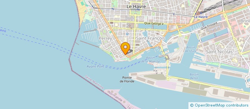 localisation de l'entreprise BLACK &YELLOW à LE HAVRE