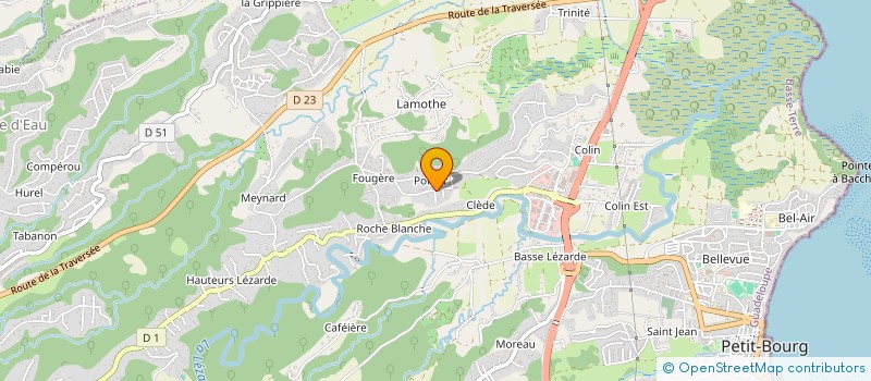 localisation de l'entreprise BLACK YONICK  PETIT-BOURG