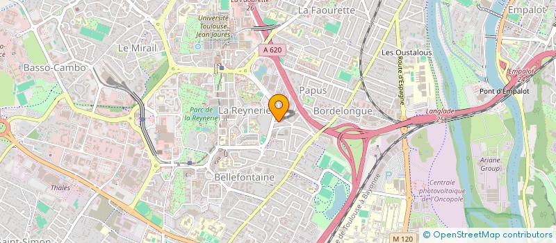 localisation de l'entreprise BLACKAB SOCIETY à TOULOUSE