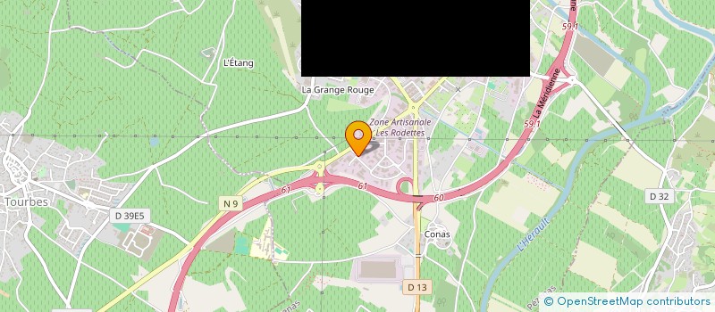 localisation de l'entreprise BLACKBEARD'S CLUB à PEZENAS