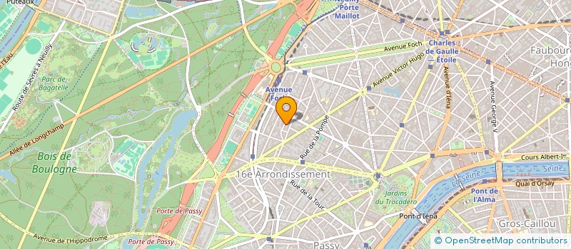 localisation de l'entreprise BLACKBELL  PARIS