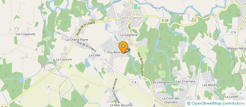 localisation de l'entreprise BLACKBERRY  SAINT-GENCE