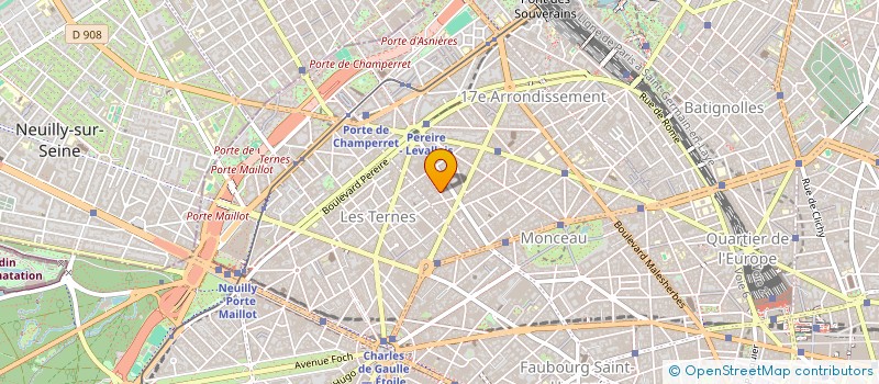 localisation de l'entreprise BLACKBIRD  PARIS