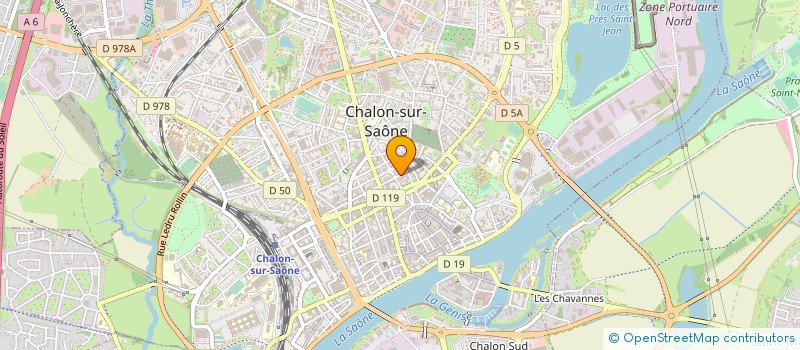 localisation de l'entreprise BLACKBIRD ONE à CHALON-SUR-SAONE