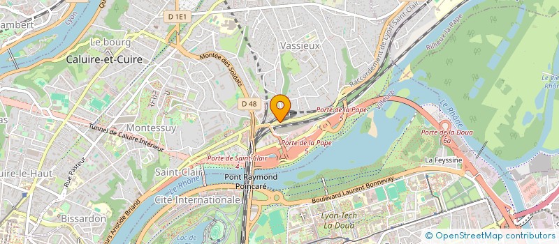 localisation de l'entreprise BLACKBRING  CALUIRE-ET-CUIRE