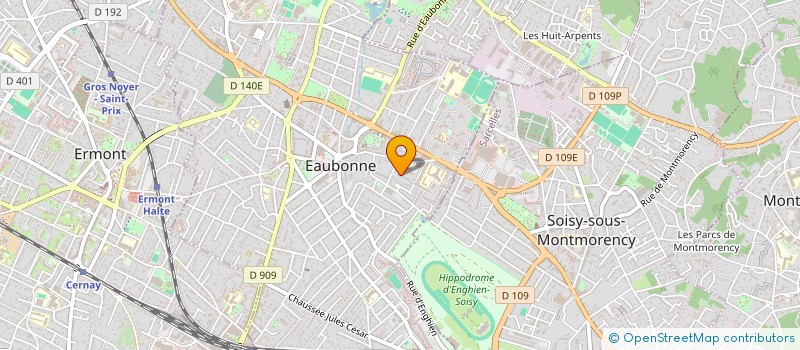 localisation de l'entreprise BLACKCARS PARIS à EAUBONNE