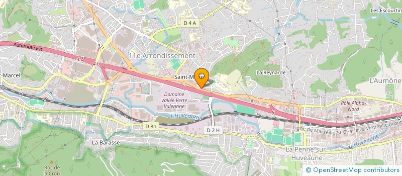 localisation de l'entreprise BLACKCORP ACCUEIL ET SERVICES à MARSEILLE