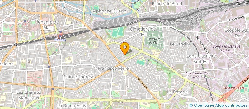 localisation de l'entreprise BLACKFORGE INTERACTIVE  RENNES