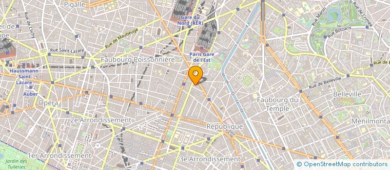 localisation de l'entreprise BLACKFRANE  PARIS