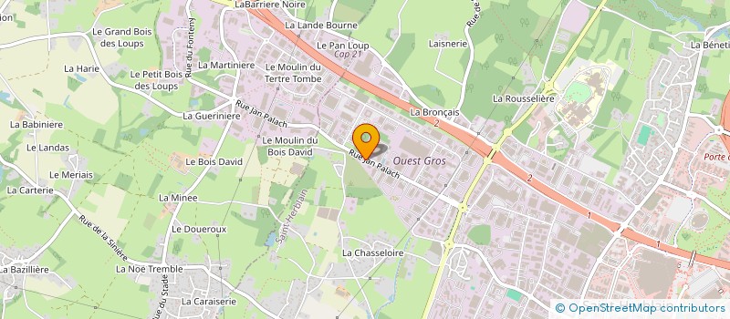 localisation de l'entreprise BLACKI  SAINT-HERBLAIN