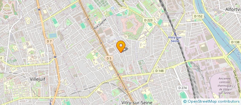 localisation de l'entreprise BLACKIMMO  L'HAY-LES-ROSES