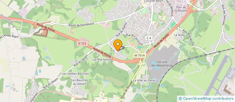 localisation de l'entreprise BLACKMOUT à BOUGUENAIS