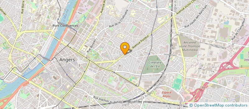 localisation de l'entreprise BLACKOUT  ANGERS