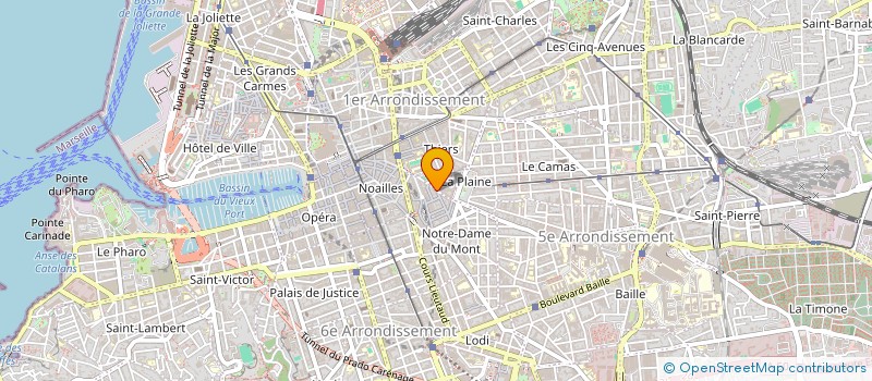 localisation de l'entreprise BLACKOUT MUSIC RECORDS à MARSEILLE