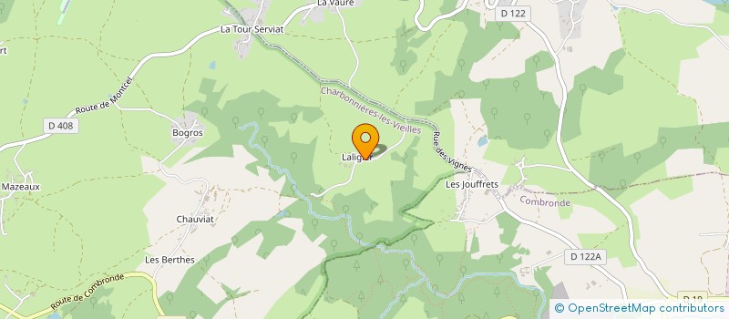 localisation de l'entreprise BLACKPINGOOPROD  CHARBONNIERES-LES-VIEILLES