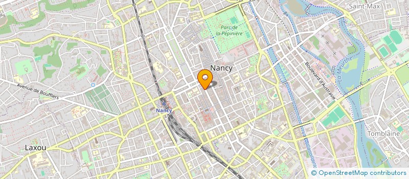 localisation de l'entreprise BLACKSAD  NANCY