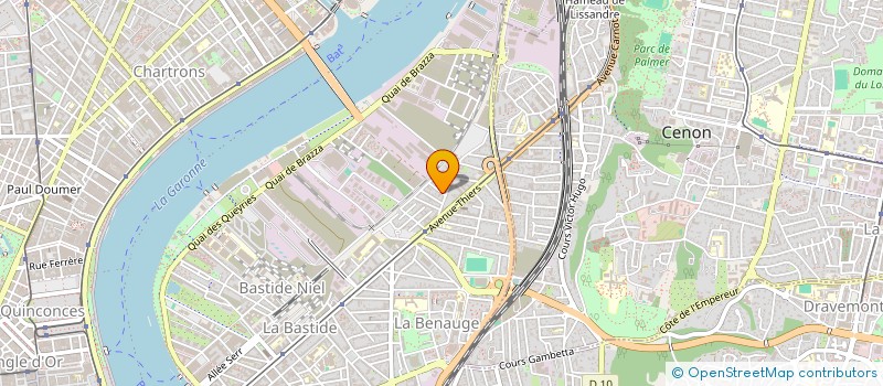 localisation de l'entreprise BLACKSALES à BORDEAUX