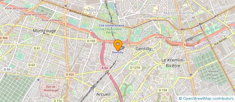 localisation de l'entreprise BLACKSAND ASSOCIATION  GENTILLY