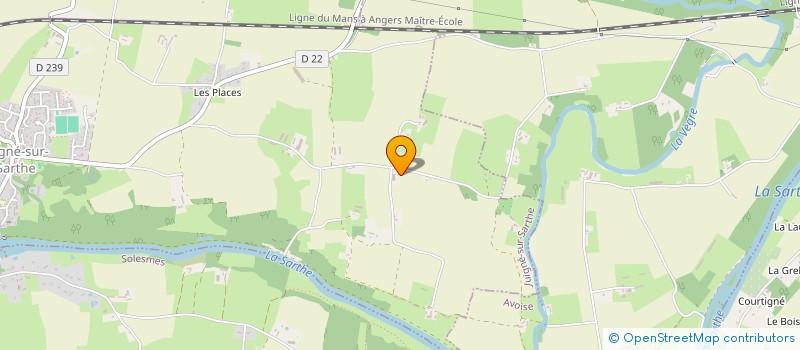 localisation de l'entreprise BLACKSHIELD TIR SPORTIF  JUIGNE SUR SARTHE