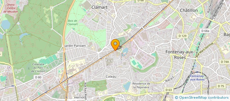 localisation de l'entreprise BLACKSPORA COOP SOCIETE DE SECOURS MUTUELS à CLAMART
