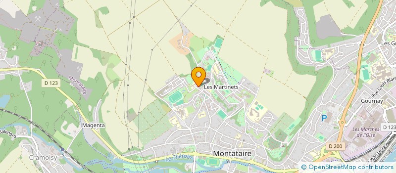 localisation de l'entreprise BLACKSTAR DIFFUSION  MONTATAIRE