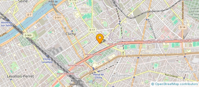 localisation de l'entreprise BLACKSTONE STUDIO à CLICHY