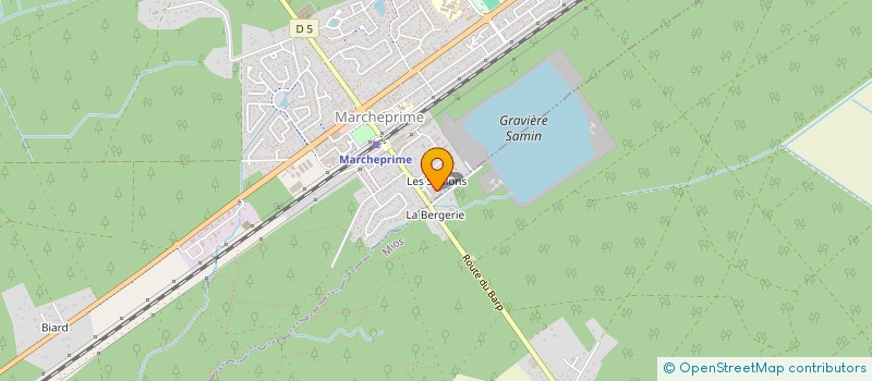 localisation de l'entreprise BLACKTAPE PRODUCTION  MARCHEPRIME