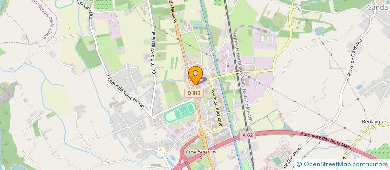 localisation de l'entreprise BLACKTEL  CASTELSARRASIN