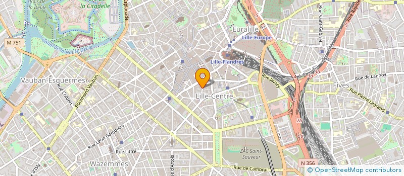 localisation de l'entreprise BLACKWOLF CRYPTOINVEST BNA à LILLE