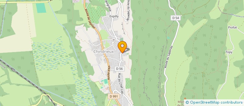 localisation de l'entreprise BLACKWOOD  CHINDRIEUX