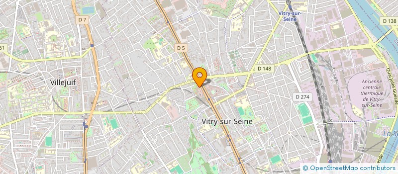 localisation de l'entreprise BLACKWOOD TRAVELS  VITRY-SUR-SEINE