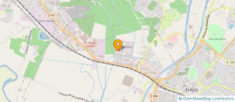 localisation de l'entreprise BLACKY SHOW PRODUCTION à FREJUS