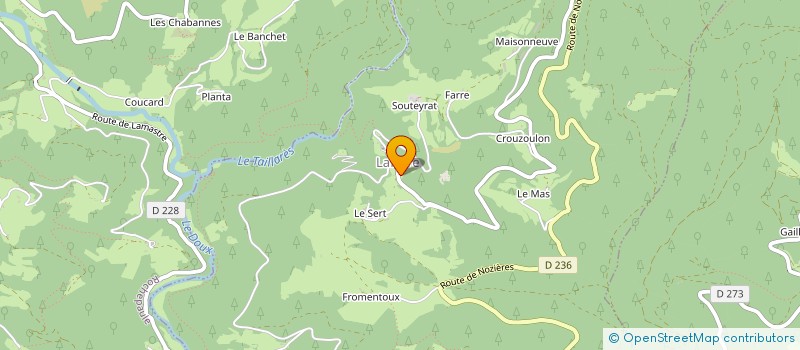 localisation de l'entreprise BLACKYACK BURGER  LAFARRE