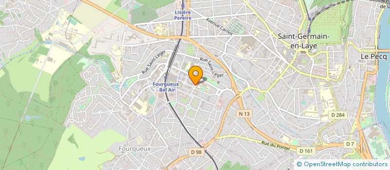 localisation de l'entreprise BLAD à SAINT-GERMAIN-EN-LAYE