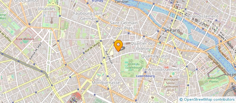 localisation de l'entreprise BLADE ASSOCIES  PARIS