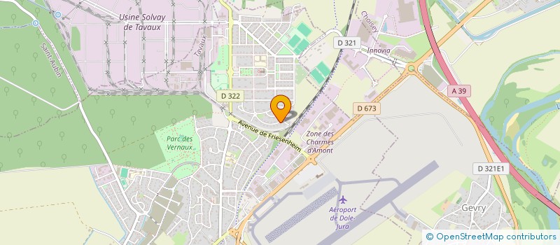 localisation de l'entreprise BLADUC  TAVAUX