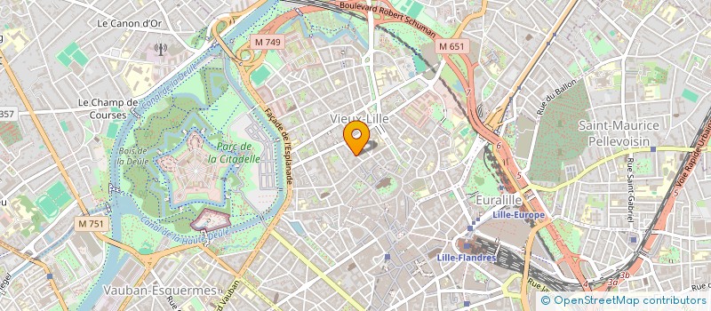 localisation de l'entreprise BLAEVOET CHERCHE MIDI à LILLE