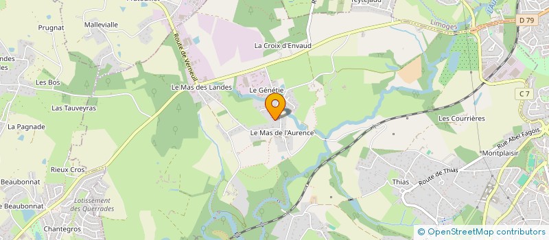 localisation de l'entreprise BLAFF  ISLE