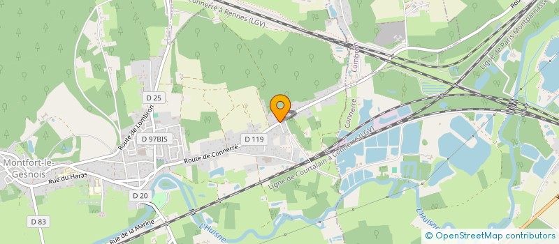 localisation de l'entreprise BLAGA RUZE  MONTFORT-LE-GESNOIS