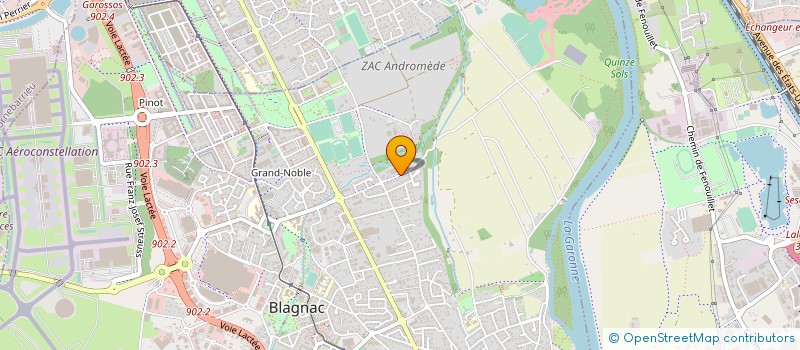 localisation de l'entreprise BLAGNAC ARTS MARTIAUX à BLAGNAC